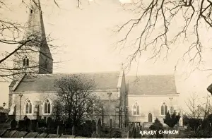 Nottinghamshire Prints: St. Wilfrids Church, Kirkby-in-Ashfield, Nottinghamshire