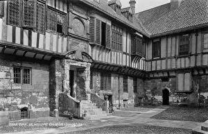 Cobblestone Prints: St. William's College Courtyard
