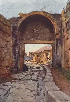 Paved Prints: The Stabian Gate / Pompeii