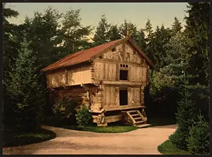 Christiania Prints: Stabur Bygdo, Christiania, Norway