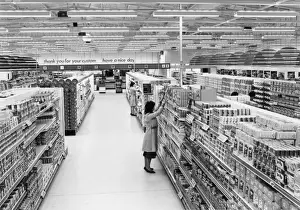 Supermarket Prints: Stacking Shelves