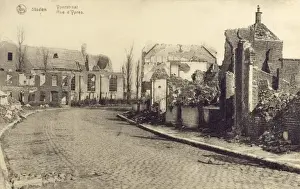 Staden, Belgium - the Ypres Road
