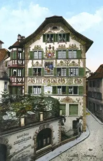 Shutters Prints: Stadtkeller, Lucerne, Switzerland