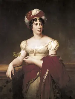 Stael Prints: Stael, Germaine de (1766-1817). Portrait by Marie