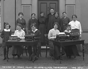 Tables Prints: The Staff of Father Nolan P. P. Moneyglass, Toomebridge