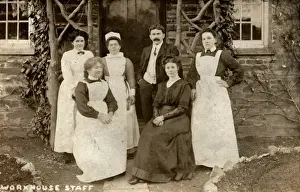 Matron Prints: Staff at Launceston Union Workhouse, Cornwall