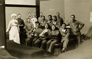 Staff & patients in C Ward Staff & patients in C Ward