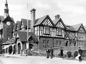 Stafford Prints: Stafford Bridge Street Public Baths early 1900s