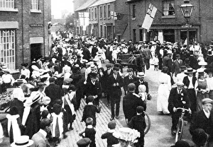 Stafford Prints: Stafford Gaol Road Corner early 1900s