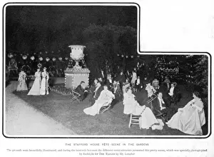 Life Boat Prints: The Stafford House Fete - scene in the gardens