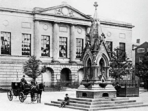 Stafford Prints: Stafford Market Square Victorian period