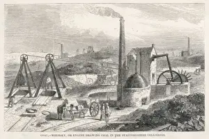 Collieries Prints: Staffordshire Mine