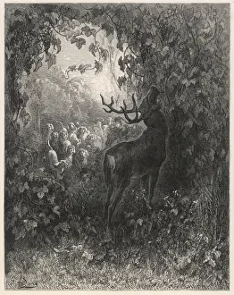 Tempted Prints: The Stag and the Vine