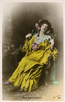 Images Dated 9th August 2019: Stage Actress Miss Dora Langham