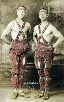 Acrobats Gallery: Stage performers - The Norman Bros. - Tumblers - USA