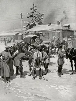 Stage for post-horses in the Urals
