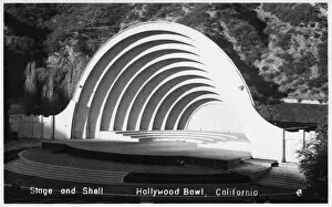 Ampitheater Gallery: Stage and Shell - The Hollywood Bowl, California, USA