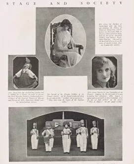 Stage and Society 1921