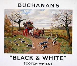 Horsedrawn Gallery: Stagecoach, Buchanans Black & White Scotch Whisky