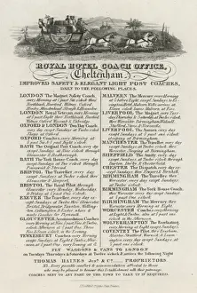 Junior Prints: Stagecoach Timetable