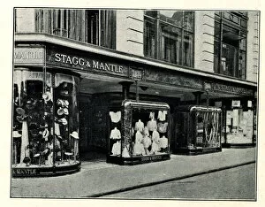 Mantle Collection: Stagg & Mantle shop window display
