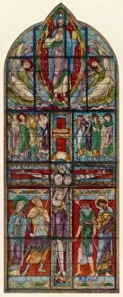 Stain Glass Crucifixion