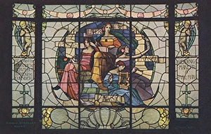 Stained Glass - Andrew Stoddart - Long Eaton Library Stained Glass - Andrew Stoddart - Long Eaton Library