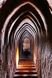 Stairway and passage, Thisa Wadi Pagoda, Bagan, Myanmar