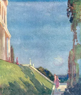 Stairway Prints: Stairway To The Villa