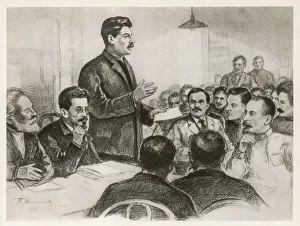 Congress Gallery: STALIN IN 1917