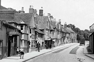 Stamford Prints: Stamford St. Paul's Street early 1900s