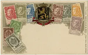 Stamp Card produced by Ottmar Zeihar - Belgium