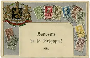 Stamp Card produced by Ottmar Zeihar - Belgium