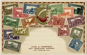 Regions Prints: Stamp Card produced by Ottmar Zeihar - Bosnia Herzegovina