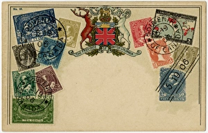 Images Dated 16th September 2016: Stamp Card produced by Ottmar Zeihar - Canada