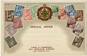 Stamp Card produced by Ottmar Zeihar - Ethiopia Stamp Card produced by Ottmar Zeihar - Ethiopia