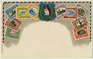 Guatemalan Prints: Stamp Card produced by Ottmar Zeihar - Guatemala