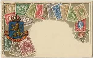 Ottmar Prints: Stamp Card produced by Ottmar Zeihar - The Netherlands
