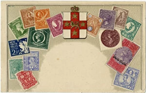 Images Dated 16th September 2016: Stamp Card produced by Ottmar Zeihar - New South Wales