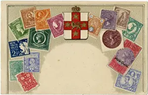 Regions Prints: Stamp Card produced by Ottmar Zeihar - New South Wales
