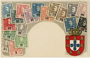 Ottmar Prints: Stamp Card produced by Ottmar Zeihar - Portugal