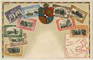 Stamp Card produced by Ottmar Zeihar - Romania