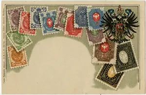 Ottmar Prints: Stamp Card produced by Ottmar Zeihar - Russia