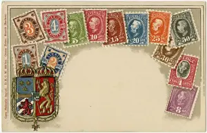 Ottmar Prints: Stamp Card produced by Ottmar Zeihar - Sweden