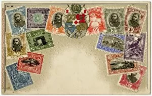 Stamp Card produced by Ottmar Zeihar - Tonga