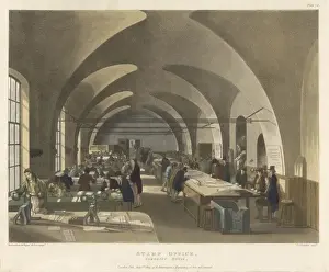 Kinds Prints: Stamp Office 1809