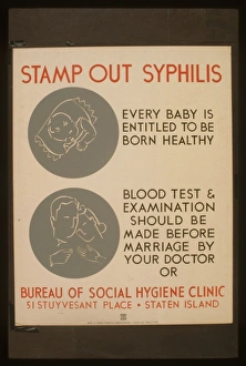 Stamp out syphilis Every baby is entitled to be born healthy Stamp out syphilis Every baby is entitled to be born healthy