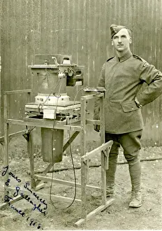 The standard aerial reconnaissance camera used 1916-1918