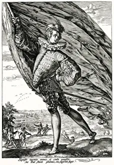 Images Dated 13th February 2019: STANDARD BEARER 16TH C