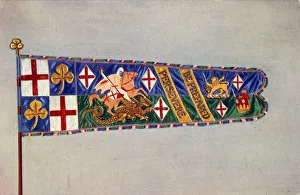 Images Dated 6th August 2018: The Standard of England - Girl Guides Association